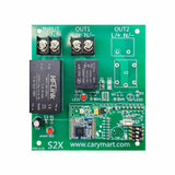 1-Kanal 10A AC Ausgang Funkschalter mit 5000m Reichweite für Außenbeleuchtung (Modell 0020146)