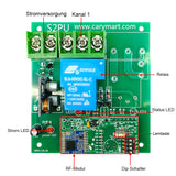1-Kanal DC 30A 10~80V Potentialfreier Schalter – 5000 m Reichweite bei Fernsteuerung (Modell 0020092)