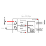1000m Reichweite Funkempfänger und Sender zum Steuern von Wechselstrommotor (Modell 0020683)
