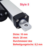 Wasserdicht IP67 Linearantrieb 300mm Hub Geräuscharmer Elektrischer Linearaktuator (Modell 0041938)