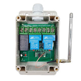 2 Kanäle Fernschalter 230V mit Hochleistung Potentialfreier Kontakt Relais (Modell 0020358)