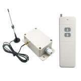 30A Relais Potentialfreier Ausgang 1000M Funkempfänger mit Handsender (Modell 0020303)