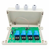 4 Kanäle Funkschalter 12V 24V mit 1000m hoher Reichweite 30A DC Ausgang (Modell 0020475)