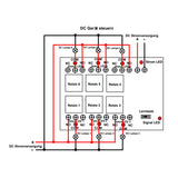 6 Kanäle 1000m Funkschalter mit DC Eingang 30A Potentialfreier Ausgang (Modell 0020070)