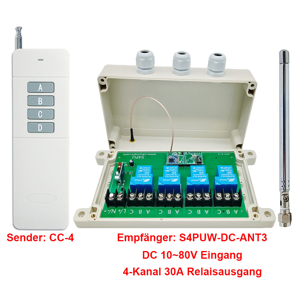 Industrielle Funkfernbedienung YU-2S – 2-Tasten-Steuerung, IP68, 100 M Reichweite, Für Krane & Maschinen (AC 220V Industrielle Funkfernbedienung YU-2S – 2-Tasten-Steuerung, IP68, 100 M Reichweite, Für Krane & Maschinen (AC 220V