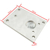 Elektrischer Linearantrieb A - Fester Unterseite Montage Flache Platten Halterung (Modell 0043072)