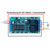 Endlosschleifen Verzögerungsmodul für AC-/DC-Motor oder Linearantrieb (Modell 0040001)