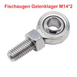 Fischaugen Gelenklager für Linearantriebe zur Verwendung mit Innengewindestecker (Modell 0044108)