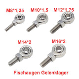 Fischaugen Gelenklager für Linearantriebe zur Verwendung mit Innengewindestecker (Modell 0044108)