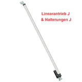 Wasserdicht IP67 Linearantrieb 1000mm Hub Geräuscharmer Elektrischer Linearaktuator (Modell 0041947)