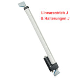 Wasserdicht IP67 Linearantrieb 500mm Hub Geräuscharmer Elektrischer Linearaktuator (Modell 0041942)