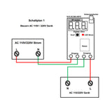 1 Kanal 10A AC 380V Drehstrommotor Empfänger für Wechselstromgeräte (Modell 0020068)