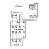 1 Kanal 10A AC 380V Drehstrommotor Empfänger für Wechselstromgeräte (Modell 0020068)