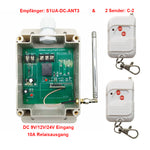 1-Kanal 10A Potentialfreier Ausgang DC Eingang Funkfernschalter Set