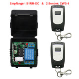 1 Kanal 50m DC Eingang Funkrelais Schalter mit Momentan Modus (Modell 0020065)