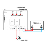1 Kanal 75~400V Funkempfänger mit 40A AC Ausgang für Motorsteuerung (Modell 0020027)