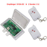 1 Kanal DC 10A Funkschalter mit Verzögerung 0 Sekunde~99 Stunden