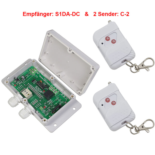 1 Kanal DC 10A Funkschalter mit Verzögerung 0 Sekunde~99 Stunden