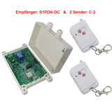 1 Kanal DC 6V/9V/12V/24V Hochleistung Funkschalter mit Zeitrelais