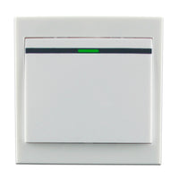 1-Kanal Funk Wandschalter Lichtschalter für AC 220V/230V Glühlampe (Modell 0020545)