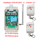 1 Kanal Funkempfänger & Sender 30A Hochleistung Potentialfreier Ausgang