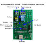 1 Kanal Hohe Reichweite AC 30A Zeitschaltuhr Schalter mit 0~99h Verzögerungszeit (Modell 0020657)
