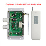 1000M 2-Kanal Zeitverzögerungsschalter mit Relaisausgang DC Eingang