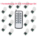 500m Funk Fernschalter mit Zeitrelais | DC 9~24V Eingang 7A Relaisausgang