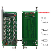 18 Kanäle 433Mhz Funkfernbedienung mit 500m Funkreichweite (Modell 0021058)
