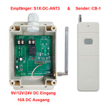 1-Kanal Funklichtschalter 1000m - 10A DC Ausgang 433 MHz Funkschalter
