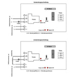 1 Kanal Hohe Reichweite DC 30A Zeitschaltuhr Schalter mit 0~99h Verzögerungszeit (Modell 0020653)