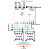 500M 3 Phasen Funksteuerung Set 380V AC für Wechselstrommotor (Modell 0020080)