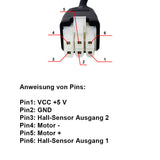 Vier 2000N Elektrische Linearantriebe / Linearaktoren Synchronisierung (Modell 0043050)