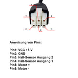 Vier 6000N Elektrische Linearantriebe Industrie Linearaktoren Synchronisierung (Modell 0043052)