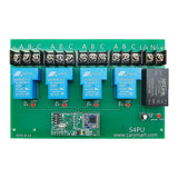 4-Kanal 30A Relaisausgang 5000m Fernschalter 230V 220V für Wasserpumpe Bewässerung Leuchten (Modell 0020111)