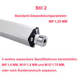 10MM Hublänge Linearantrieb 2000N mit Potentiometer und Rückmeldung (Modell 0041660)