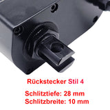 Vier 1500MM 3000N Elektrische Linearantriebe Industrie Linearaktoren Synchronisierung (Modell 0043054-3)
