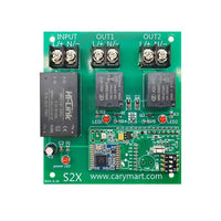 2-Kanal 5km AC 220V/230V Funkschalter Außen mit Fernbedienung für AC-Beleuchtungsgeräte (Modell 0020149)