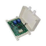 2-Kanal DC 30A Hochleistung Funkschalter mit Zeitrelais 0~99h Verzögerungszeit (Modell 0020659)