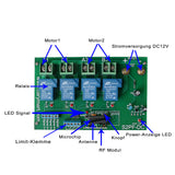 2-Kanal WLAN Kontroller mit Fernsteuerschalter für Linearantrieb (Modell 0020785)