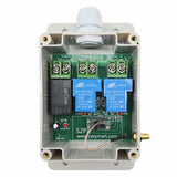 2 Kanäle Funksender und Empfänger 230V mit 30A AC Ausgang Eingang (Modell 0020516)