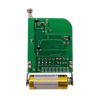 2-Knopf 433Mhz Lerncode Fernbedienung mit Abdeckung 100m Reichweite (Modell 0021115)