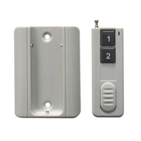 2 Knöpfe 500M Wandmontierte Fernbedienung mit Halterung (Modell 0021056)