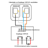 2 Pedale Fußschalter mit NO Kontakt für DC Motor oder Linearantrieb (Modell 0044200)