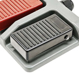 2 Pedale Fußschalter mit NO Kontakt für DC Motor oder Linearantrieb (Modell 0044200)