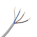 2 Pedale Fußschalter mit NO Kontakt für DC Motor oder Linearantrieb (Modell 0044200)