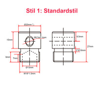2000N Kompakter Linearantrieb 10mm Hub Linearaktor (Modell 0041630)