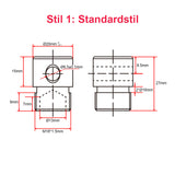 2000N Kompakter Linearantrieb 10mm Hub Linearaktor (Modell 0041630)