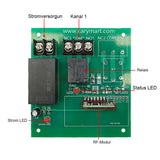 220V/230V AC Eingang Funkfernschalter Set Ausgelöst durch Gleichstrom (Modell 0023013)
