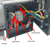230V Kran Fernsteuerung Set für Elektrische Hebezeuge / Elektrische Seilwinde (Modell 0020801)